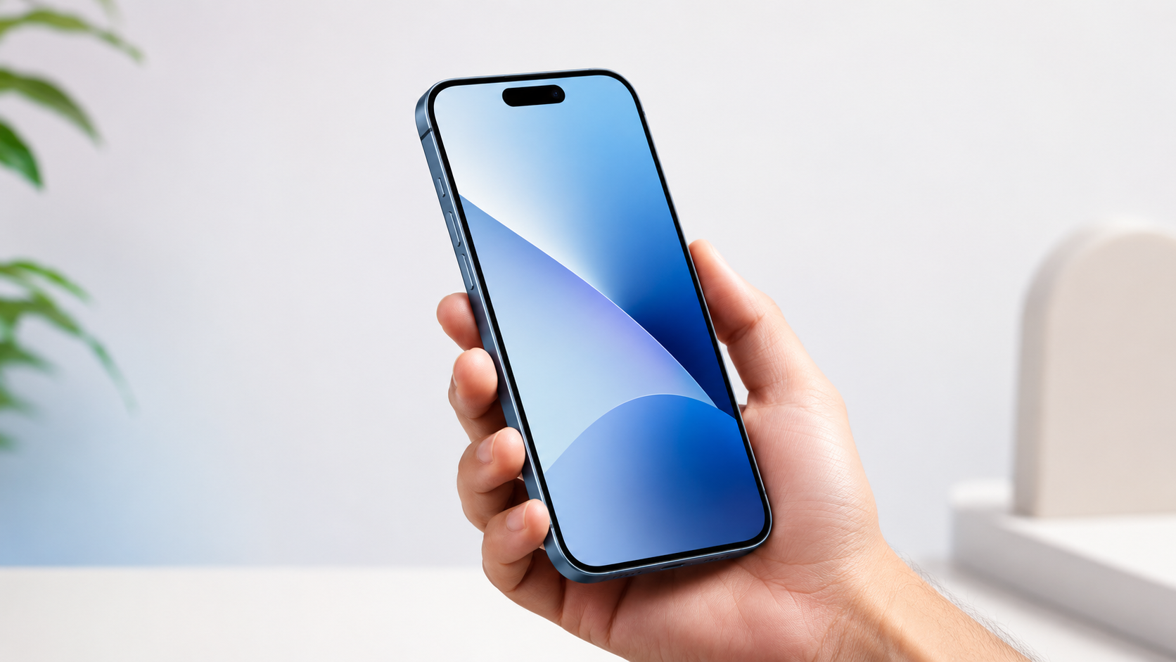iPhone 18e в руке пользователя