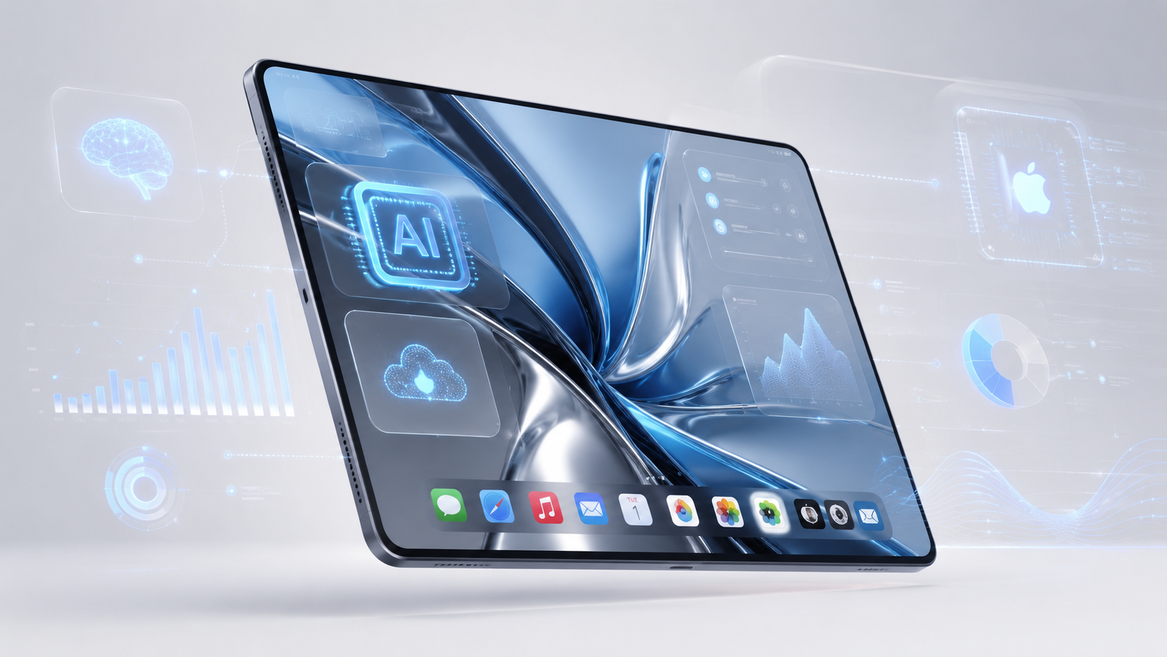 Концепт возможностей iPad Pro 2027