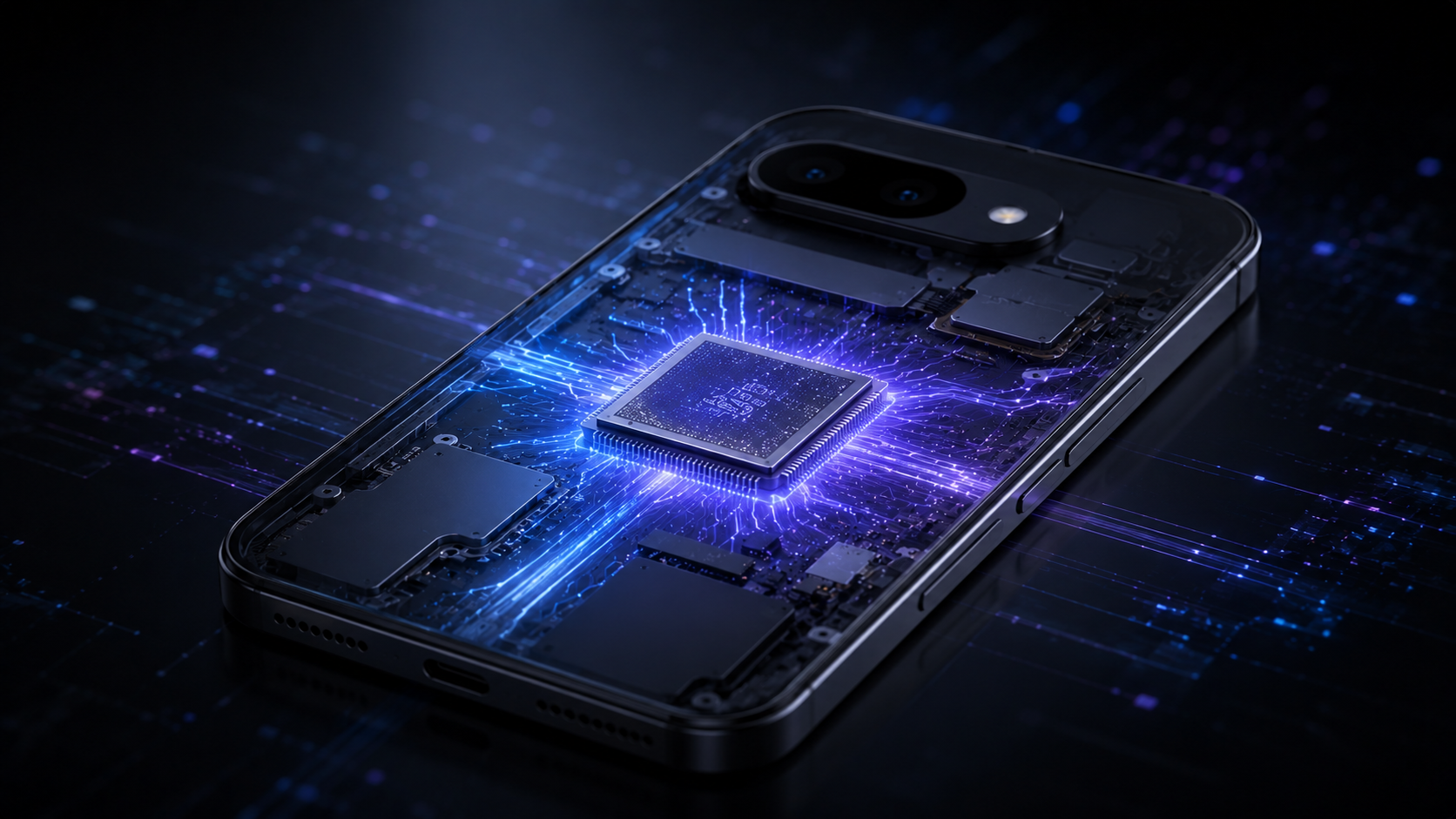 Процессор Tensor G6 внутри Google Pixel 11a