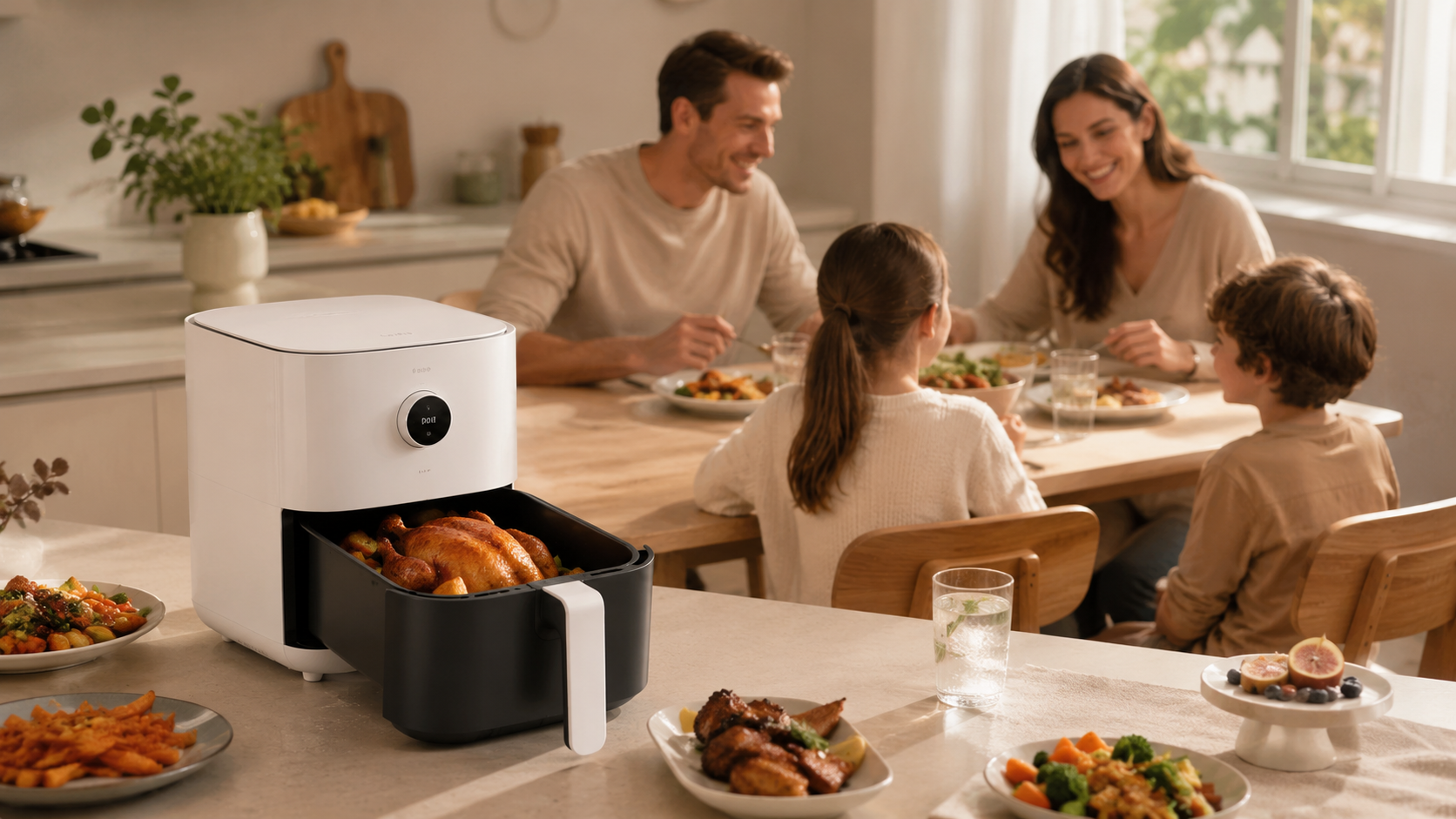 Аэрогриль Xiaomi Air Fryer 6.5L для ежедневного использования