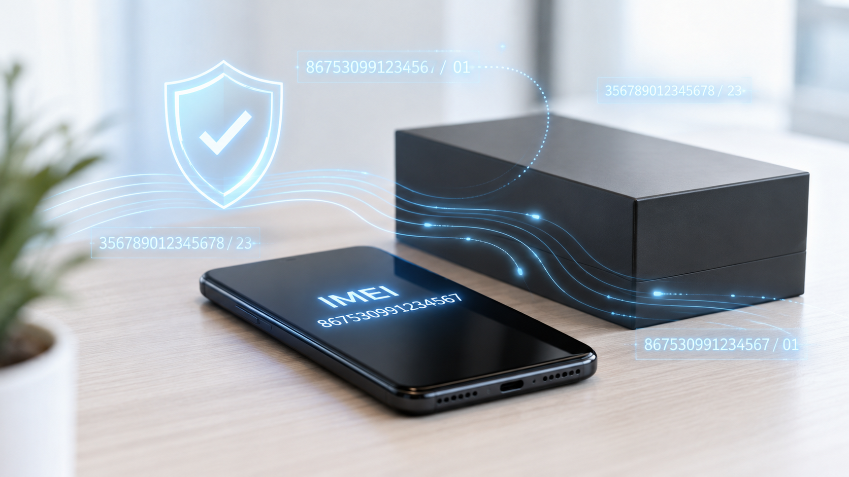 Смартфон с цифровым идентификатором IMEI
