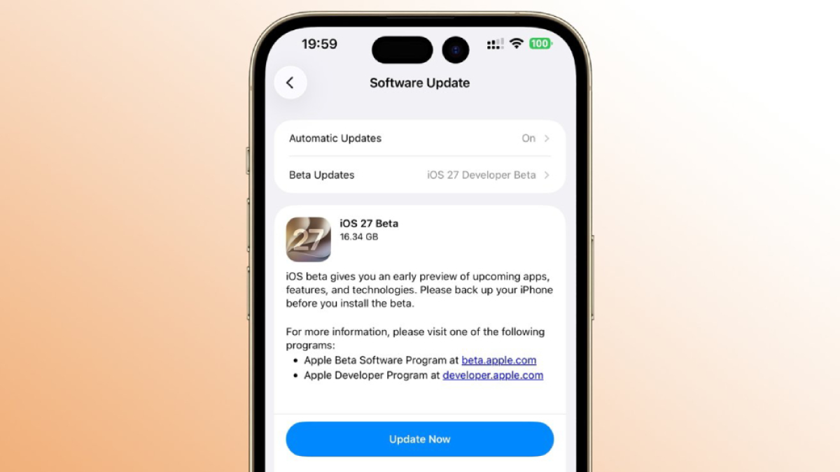 Тестовая версия iOS с возможными ошибками