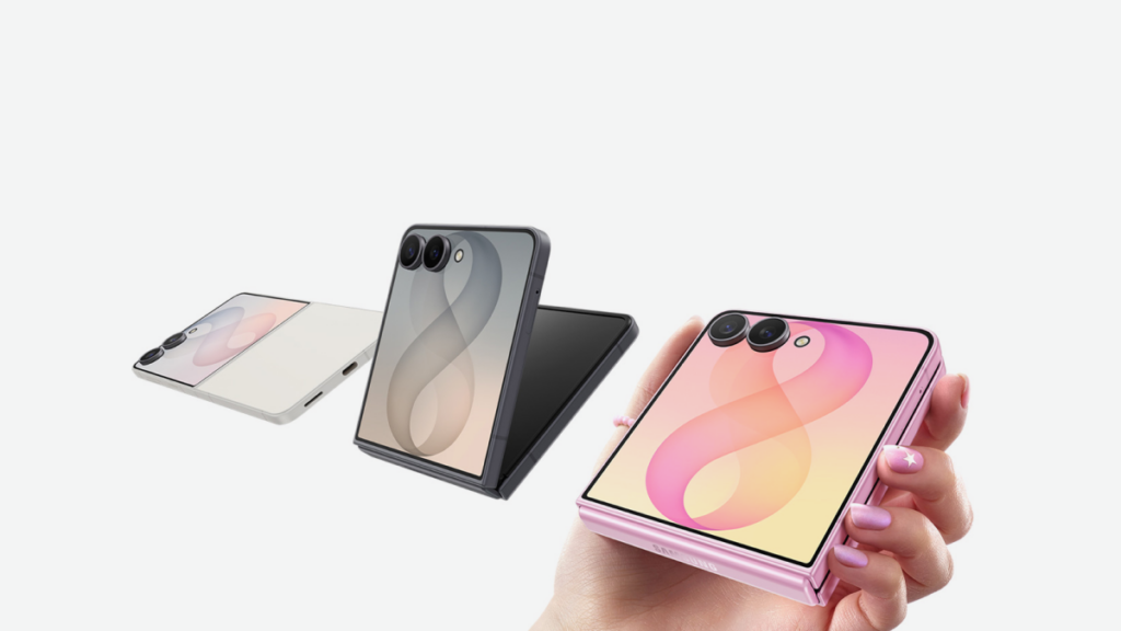 Компактный складной смартфон Samsung Galaxy Z Flip8