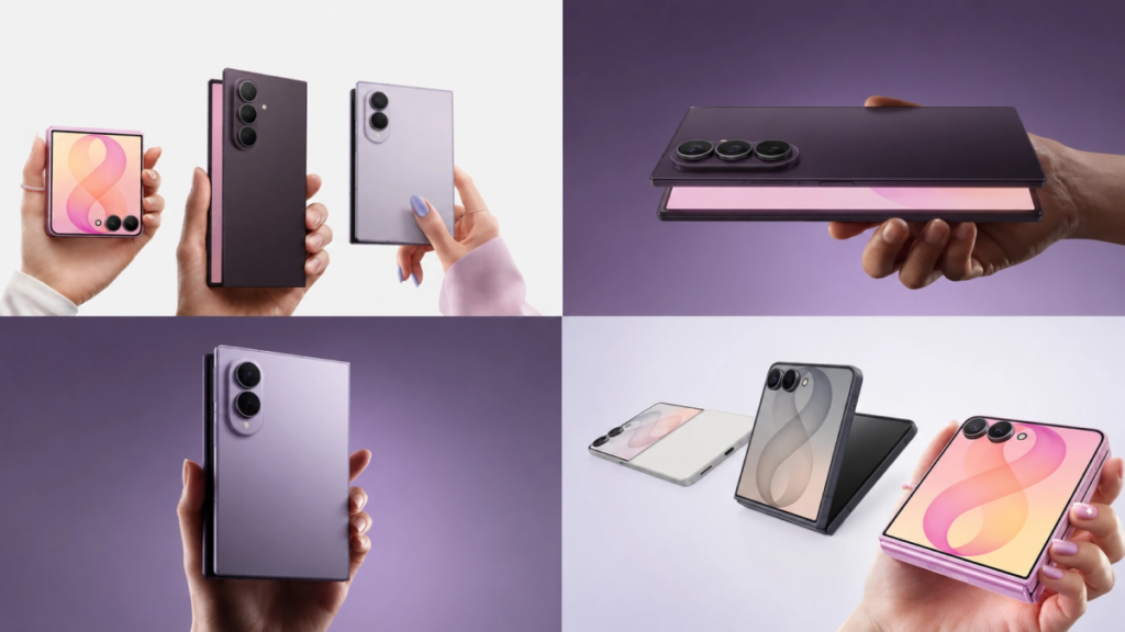 Сравнение Galaxy Z Fold8 Ultra, Fold8 и Flip8